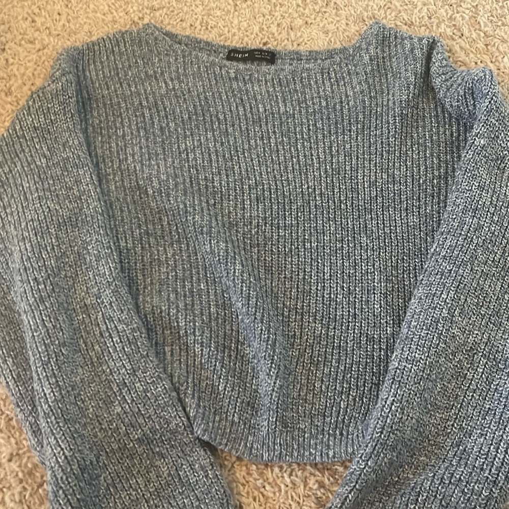 Blue sweater